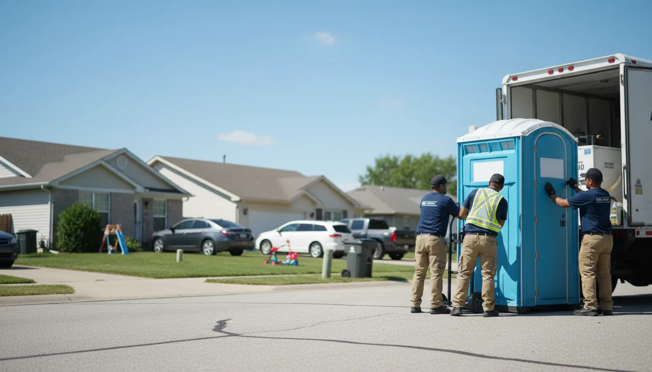 Standard Porta Potty Rentals in New Roads, LA near me